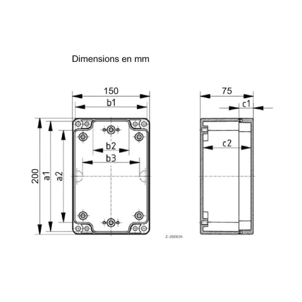 Filtre CPL 63A -70dB CENELEC A – Image 2