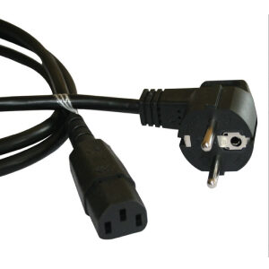 Cordon secteur blindé IEC standard 3x1,5mm²