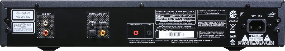 Lecteur CD NAD 568 – Image 2