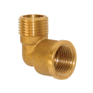 Coude laiton 1 pouce Mâle/Femelle