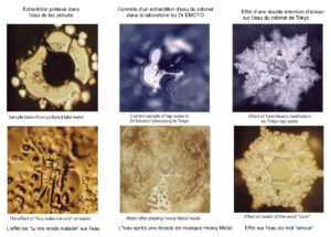 Expérience sur l'eau par le Dr Masaru EMOTO