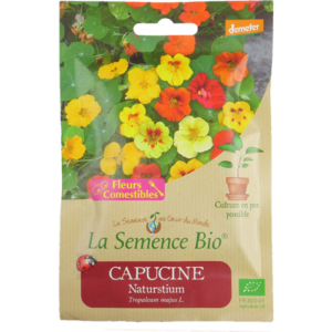Semence Capucine comestible Bio