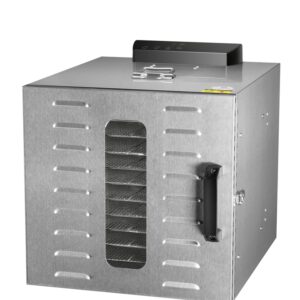 Déshydrateur Inox 10 grilles de 39/28,5 cm à commande digitale 1000W
