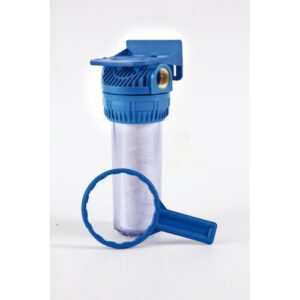 Ensemble pot filtre sédiments 1'' 25 Microns