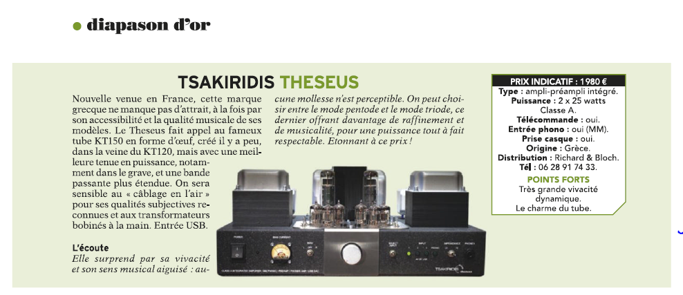 AMPLIFICATEUR À TUBES THESEUS TSAKIRIDIS – Image 3