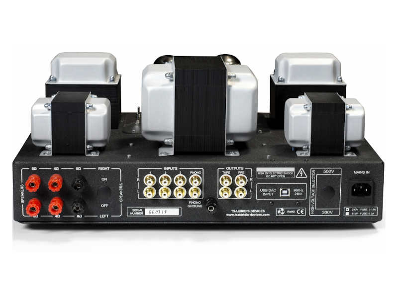 AMPLIFICATEUR À TUBES THESEUS TSAKIRIDIS – Image 2