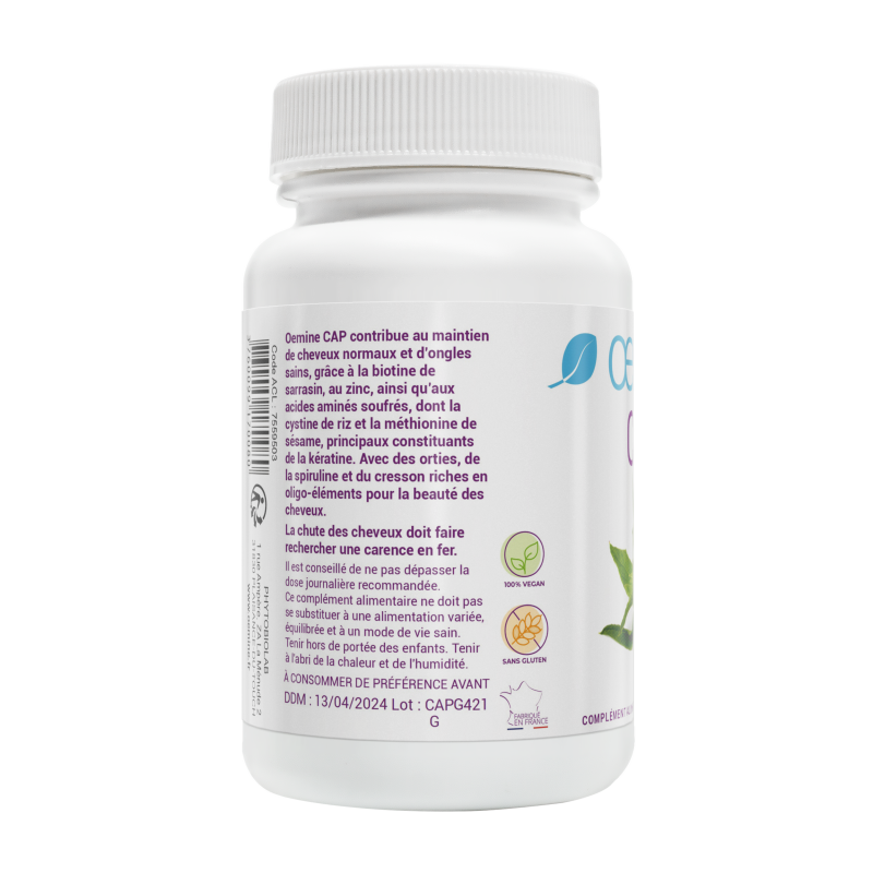 OEMINE CAP (ZINC) - 60 Gélules – Image 2