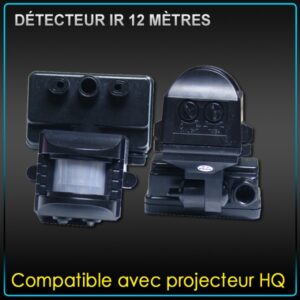 DÉTECTEUR INFRA ROUGE 12METRES 400W 230V
