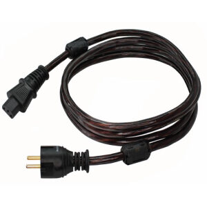 Cordon secteur blindé REAL CABLE 1,5 m section 2,5mm²