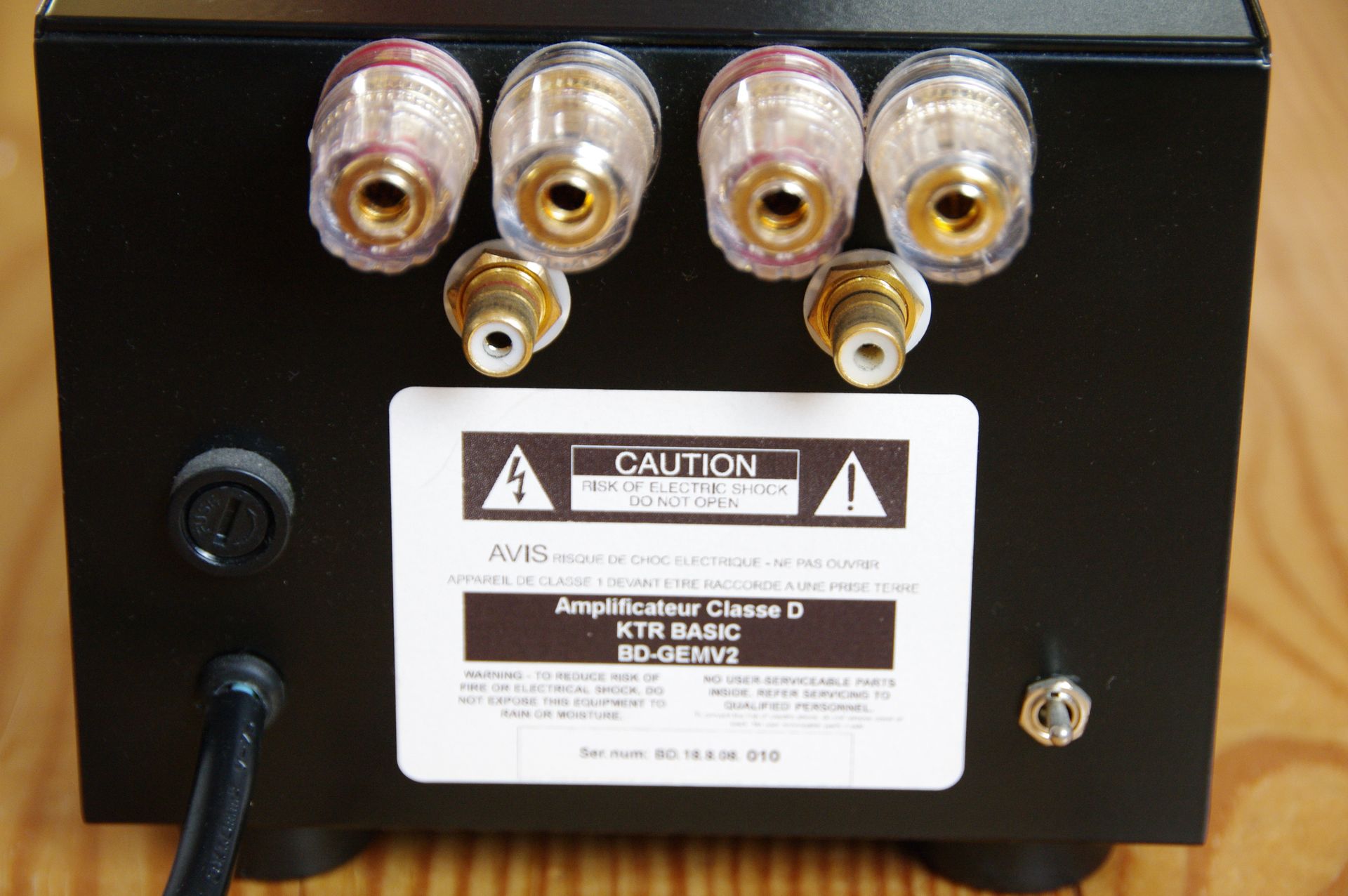 Ensemble Amplificateur Classe D et Préampli à tubes KTR LAB – Image 4