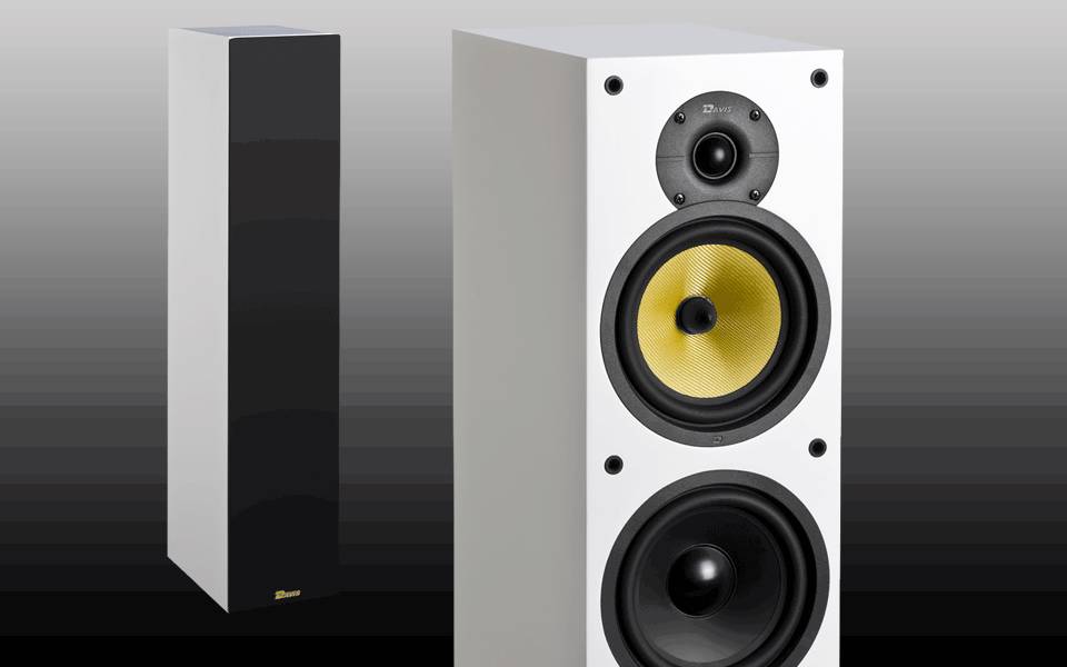 Enceintes DAVIS MAYA coloris blanc satin – Image 2