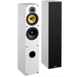 Enceintes DAVIS MAYA coloris blanc satin