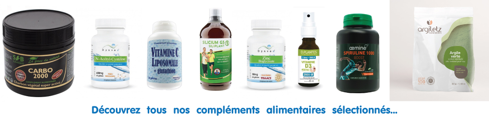 Compléments alimentaires Découvrez tous nos compléments alimentaires sélectionnés