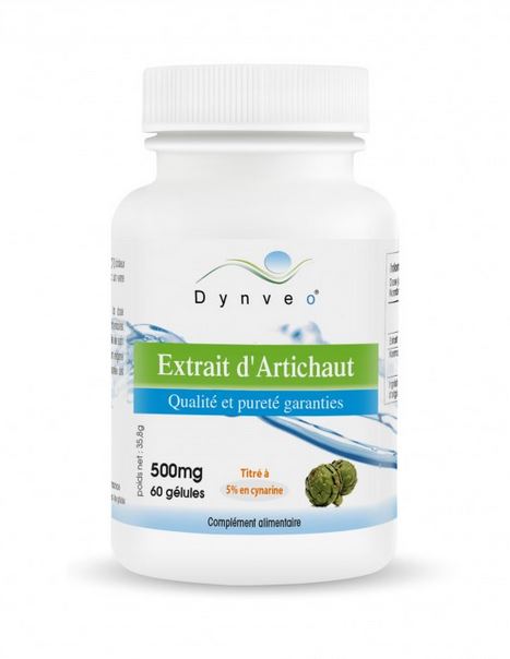 Artichaut 500mg - 60 gélules