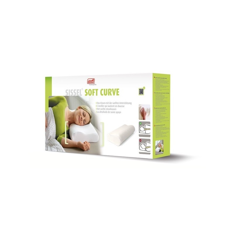 Oreiller à mémoire de forme SISSEL® SOFT CURVE – Image 4