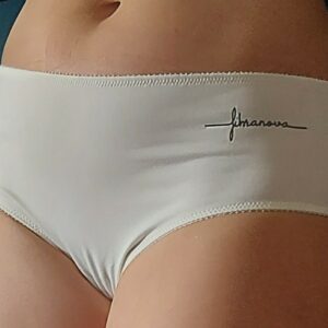 PantySoft - Culotte menstruelle anti-douleur IVOIRE A+ - Fibranova®