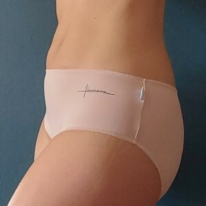 PantySoft - Culotte menstruelle anti-douleur Rose poudré A+- Fibranova/PantySoft®