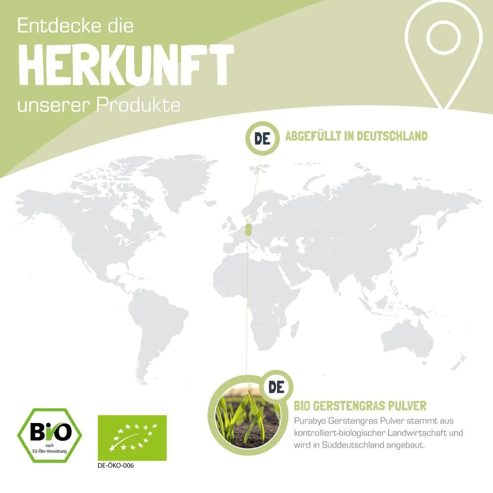 Herbe d'orge bio déshydratée – Image 4