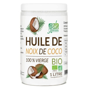 Huile Noix de Coco extra vierge Bio 1 Litre