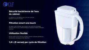 Filtre pour Carafe filtrante O' CAF haute performance